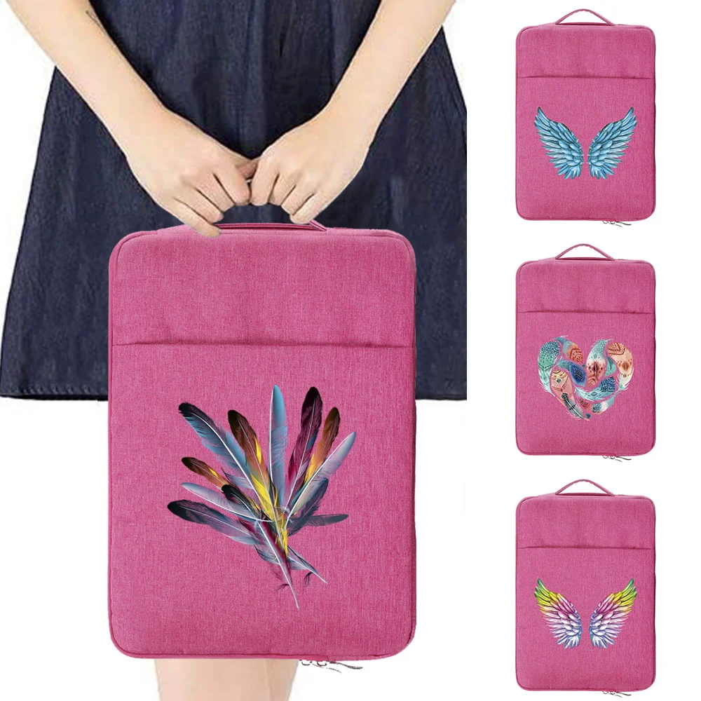 Laptop Sleeve Case 12 13 14 15.6 Inch Notebook Travel Carrying Bag For Macbook Air Pro Lenovo Dell Huawei Computer For Men Women