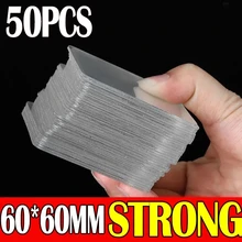 50 Pcs Transparent Double Sided Tape Nano Magic Tape Heat Resistant Waterproof Wall Stickers Home Improvement Resistant Tapes