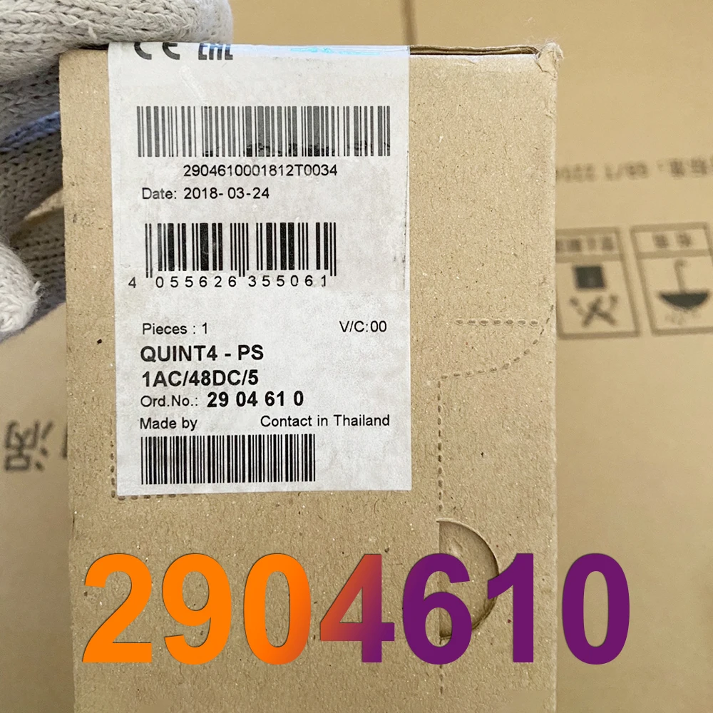 

QUINT4-PS/1AC/48DC/5 quint источник питания для Phoenix 48VDC/5A импульсный источник питания 2904610