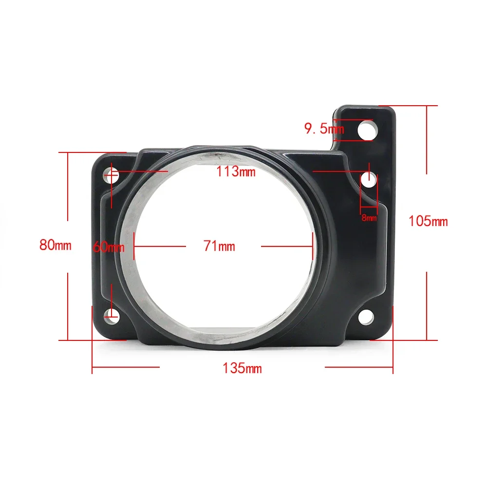 MAF Sensor Intake Adapter Plate For 92-03 Ranger 2.5L L4 / 3.0L V6