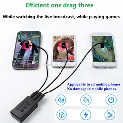 Mute Phone Screen Auto Clicker Physical Linker Mobile Pad Screen Auto Clicker