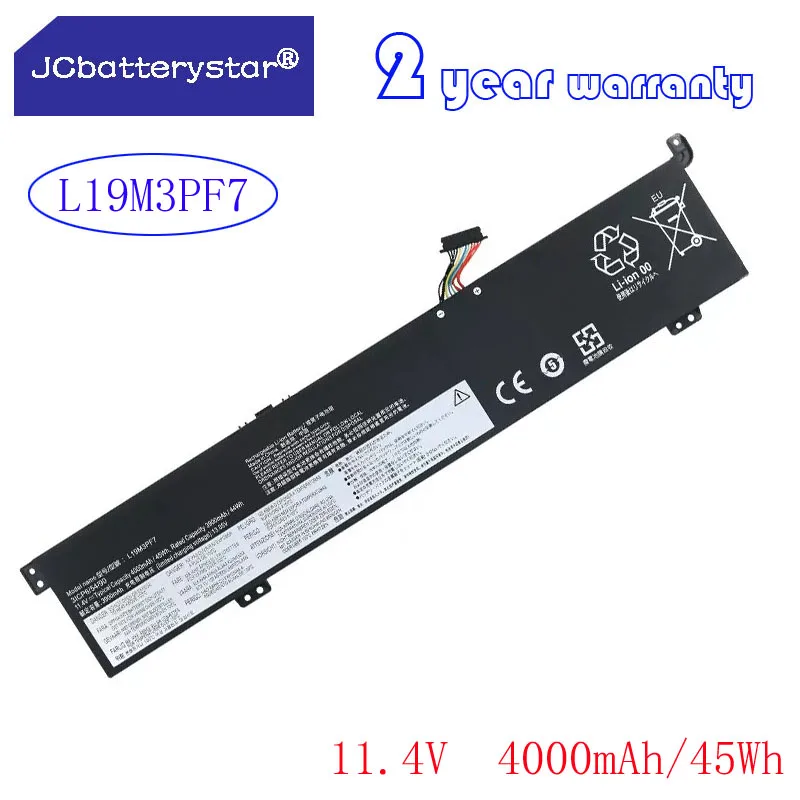 Batteria Per Laptop Jc Di Alta Qualità Per Lenovo Ideapad Creator 5-15Imh05 Gaming 3-15Arh05 Series 4000Mah