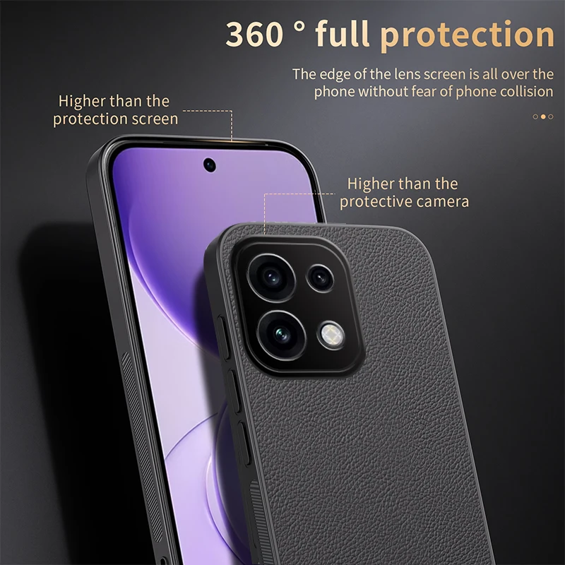 Leather Magnetic Matte Case