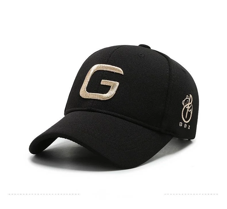 Baseball Cap Mat Gëllene Ananas-stéckerei Fir Dammen An Hären_voghion.com