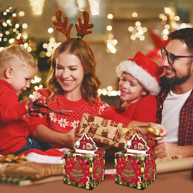 

Christmas Money Box Holiday Unique Santa Cash Gift Pull Birthday Supplies Cash Holder Money Roll Pull Out Surprise Container