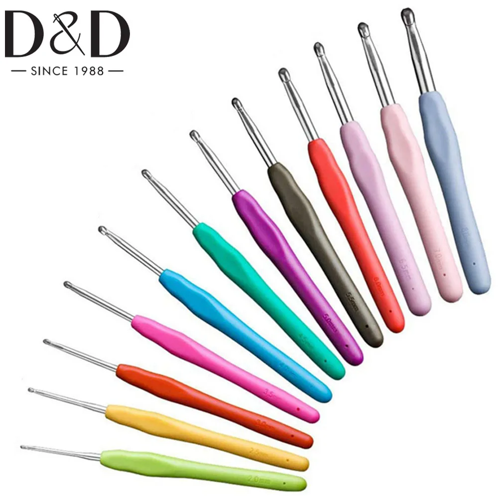 25mm8mmCrochetHookErgonomicHandleforArthriticHandsExtraLong