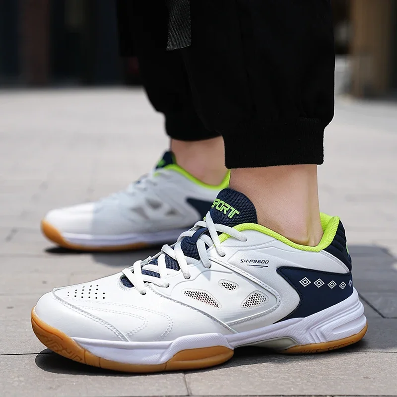 2023 New Professional Volleyball Badminton Shoes Men Table Tennis Tenis Shoes Handball Training Sport Sneakers Big Size 47 48