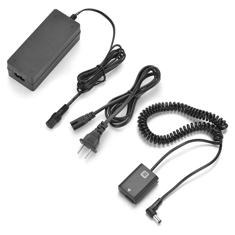 NP FW50 Replacement Dummy Battery DC Coupler For Sony ZV E10 Alpha A7 np-fw50-replacement-dummy-battery-dc-coupler-for-sony-zv-e10-alpha-a7