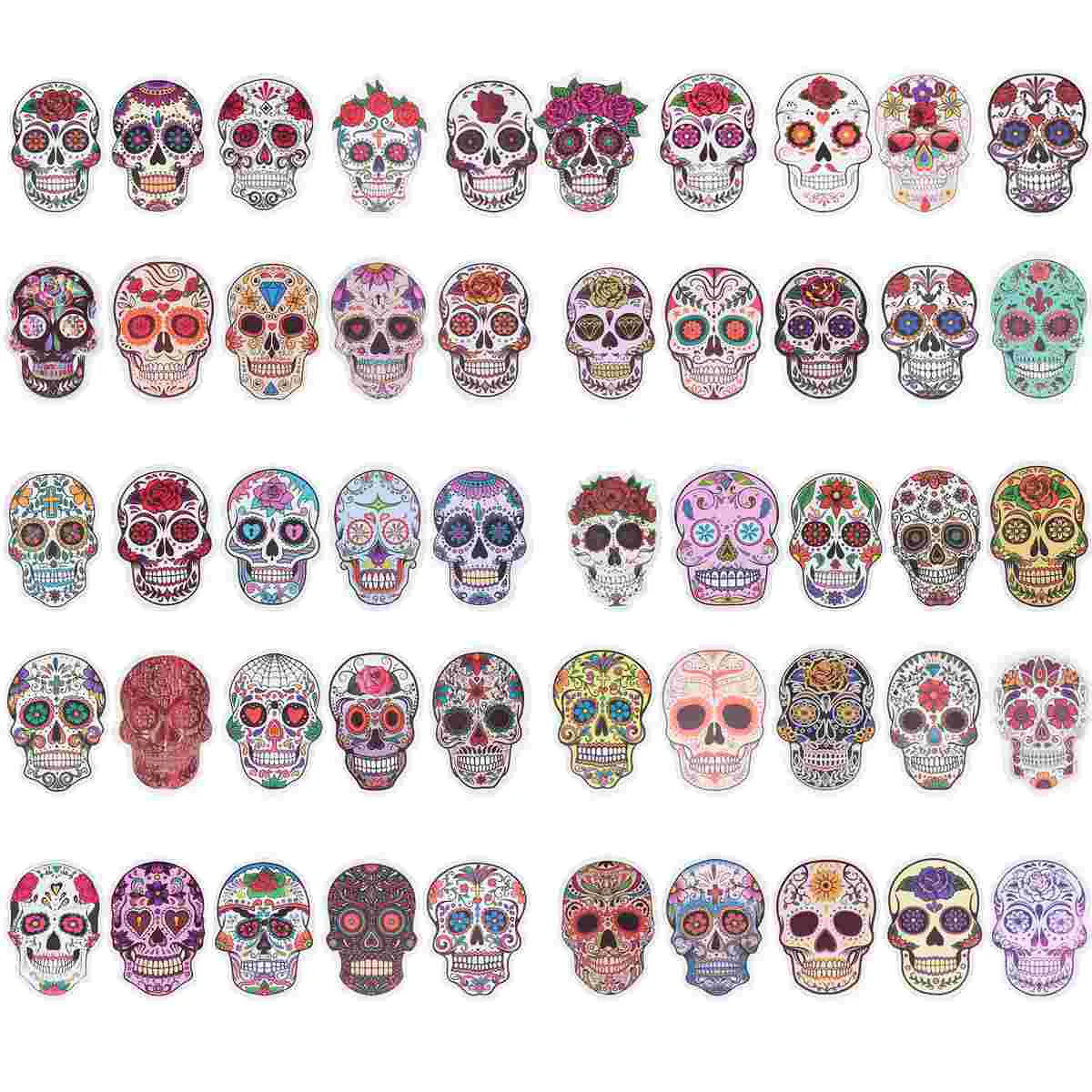 

150 Pcs Skull Graffiti Sticker Car Stickers Laptop Decal Applique Pvc Waterproof