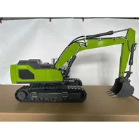 Toys 1/14 New Hydraulic RC Excavator Remote Control Trucks Painted Assembled Yellow Car For 945 Toucan Earth Digger for Boy Gift 1