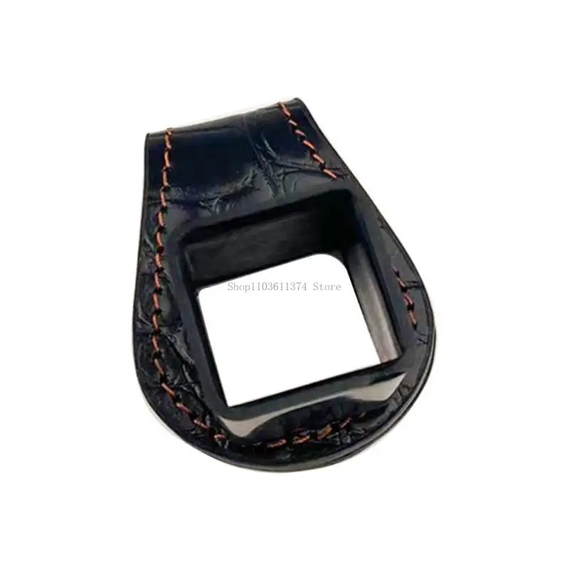 Portable Chalk Holder with Belt Clip Billiard Chalk Holder Leathers Chalk Bag for Snooker and Pool Player