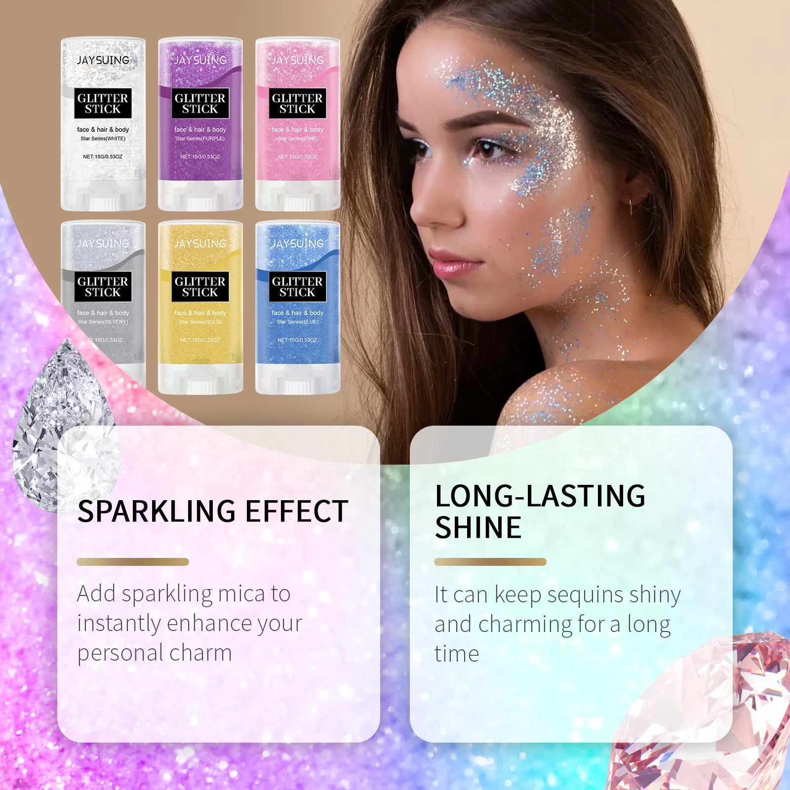 High Glitter Gloss Gel Body Mermaid Sequin Long Lasting Shine Shimmering Powder Brightening Face Stage Highlighter Makeup Gel 4