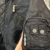 Winter New Men's Streetwear Thug Club Jacket Star Studded Metal Zipper Bomber Flight Jackets Heavy Cotton Coats 5