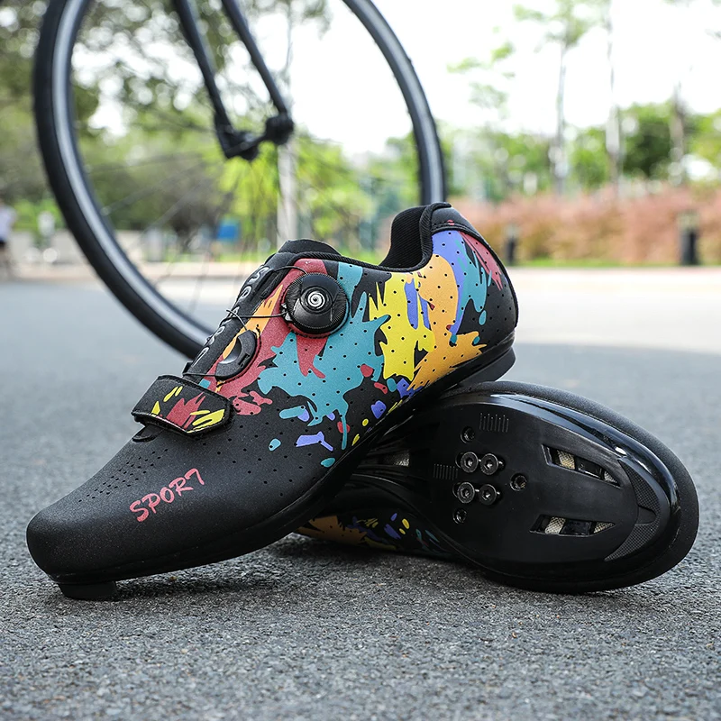 Cycling Sneaker s Men Carbon Sports Speed Bike Shoes Women Mountain Racing Flat  Road Cycling Footwear 3