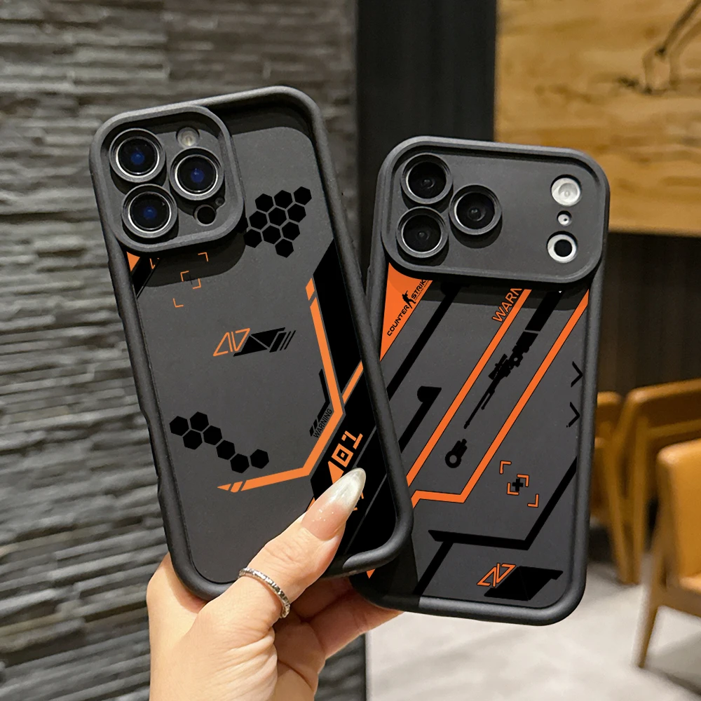 Stylish Soft Cover Hot Game C-CSGO Phone Case