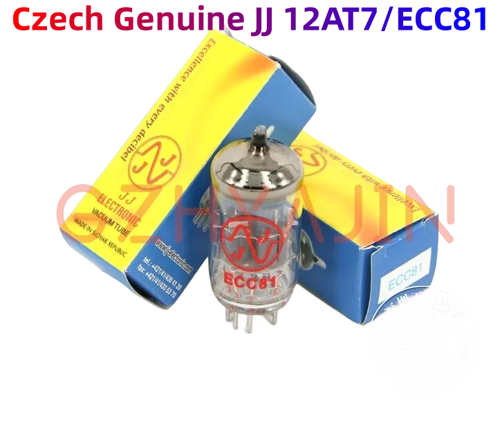 

1 PCS / 2PCS Czech Genuine JJ 12AT7/ECC81 Electronic Tube Factory Free Matching