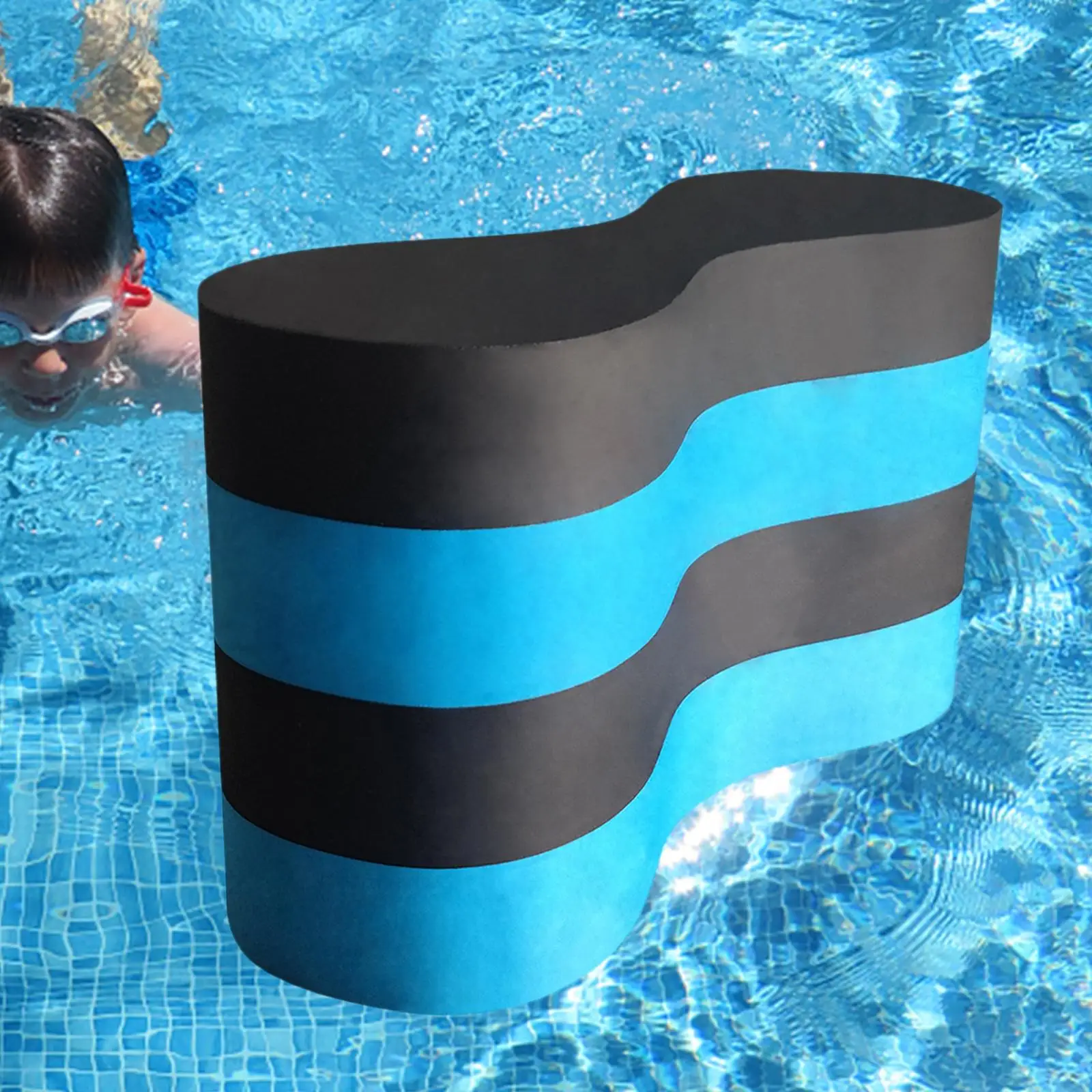 Pull Buoy Floating Buoyancy 4 Layer Foam Equipment Swim Trainer Pool Training Aid for Junior Kids Adults Unisex Swimming Stroke