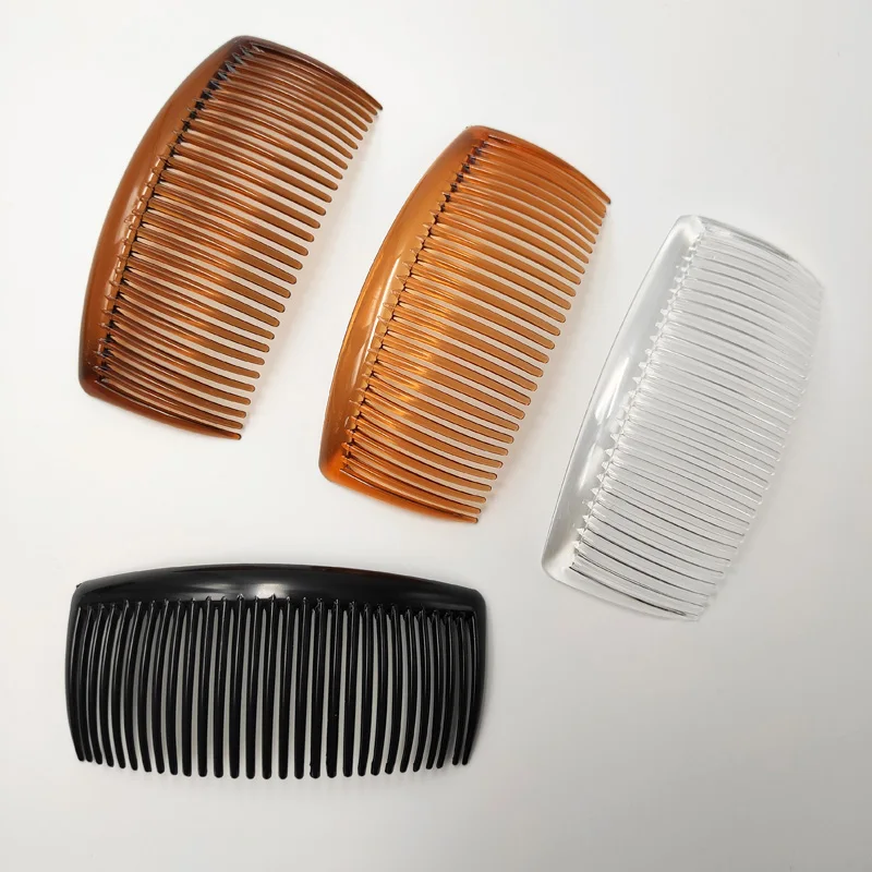Hair Comb Hair Accessory 29 Teeth Plastic Hair Side Comb Simple Hair Accessories Strong Hold Comb For Women Girls