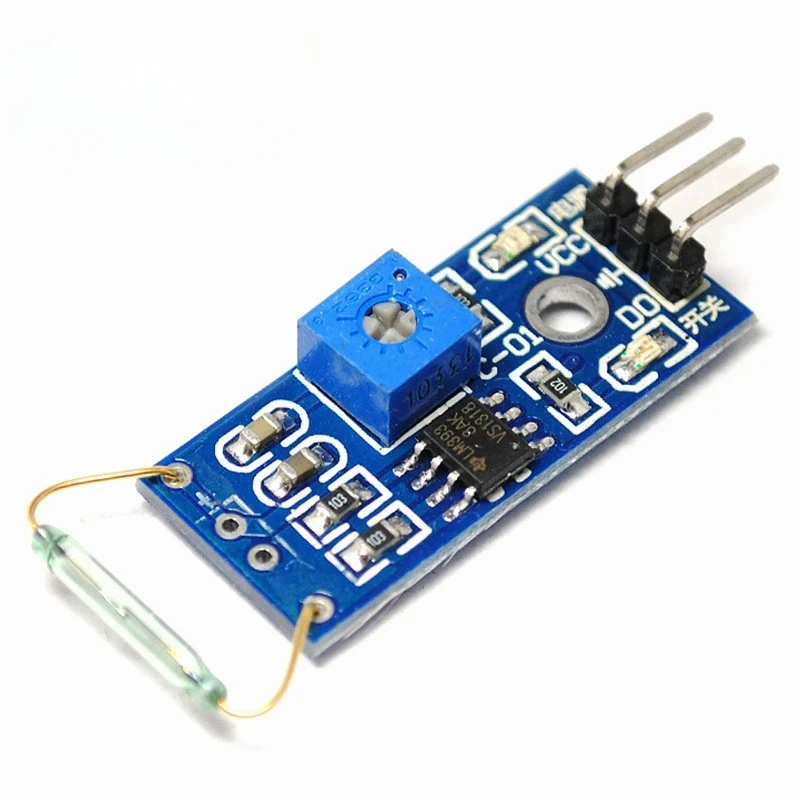 10Pcs Reed Sensor Module Magnetron Module Reed Switch Magswitch Per Arduino Kit Fai Da Te