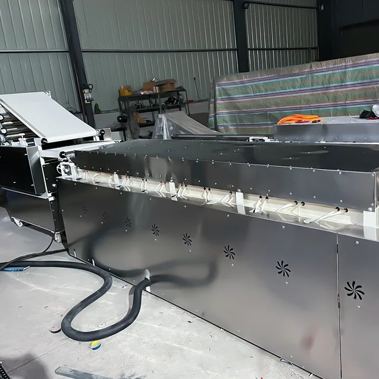 Fully automatic flat pita bread making machinery China supplier arabic bread making machine 4