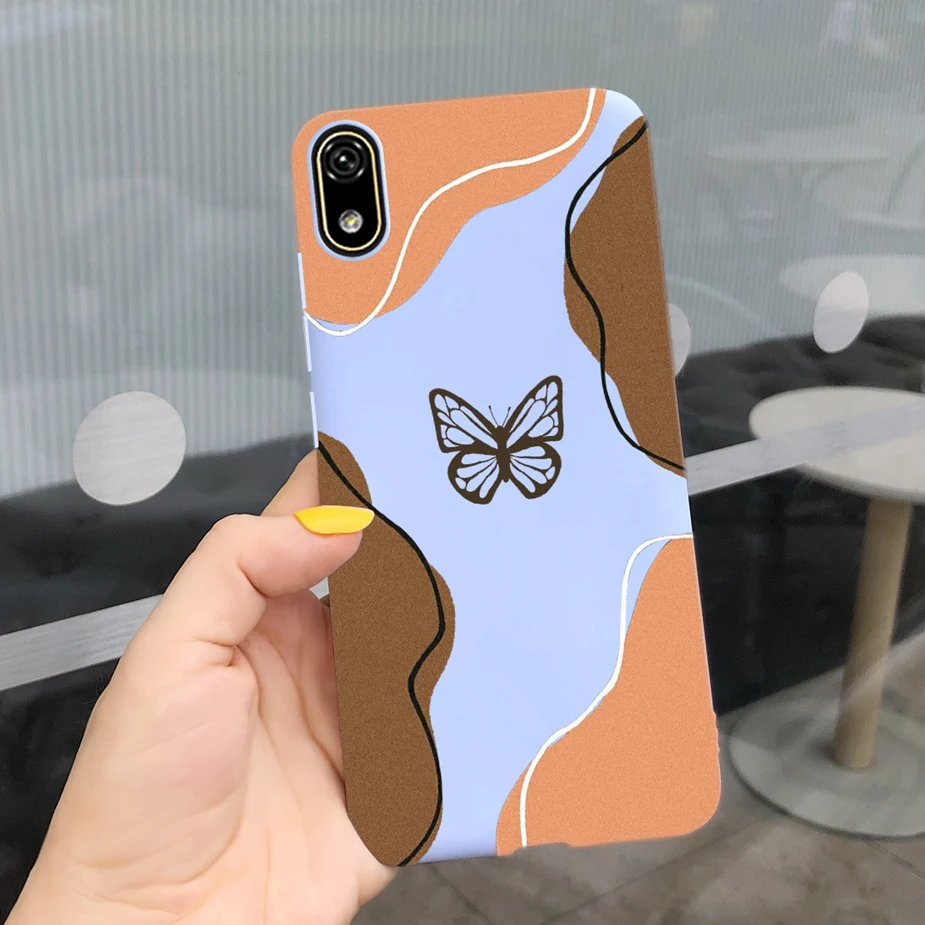 Stylish Painted Silicone Soft TPU Phone Case - Protective Back Cover Bumper