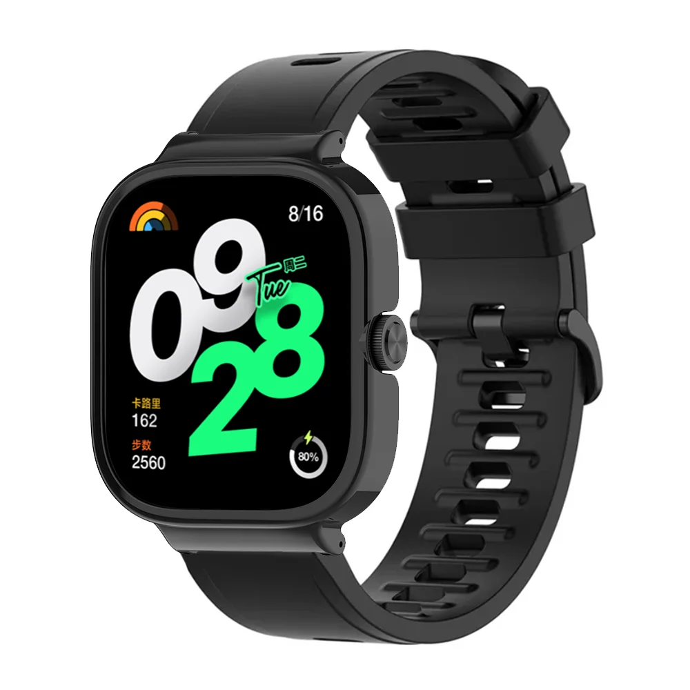 Silicone Sports Strap for Smartwatch - Versatile and Durable Watchband Accessories