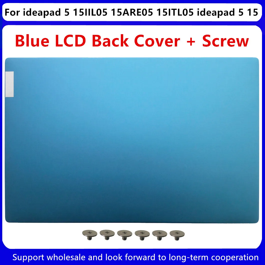 Lcd Capa Traseira 5cb0x56073 para Lenovo Ideapad 15iil05 15are05 15itl0 Ideapad 15 Moldura Dianteira Dobradiças Parafuso Am1k7000300 Novo - Imagem 6