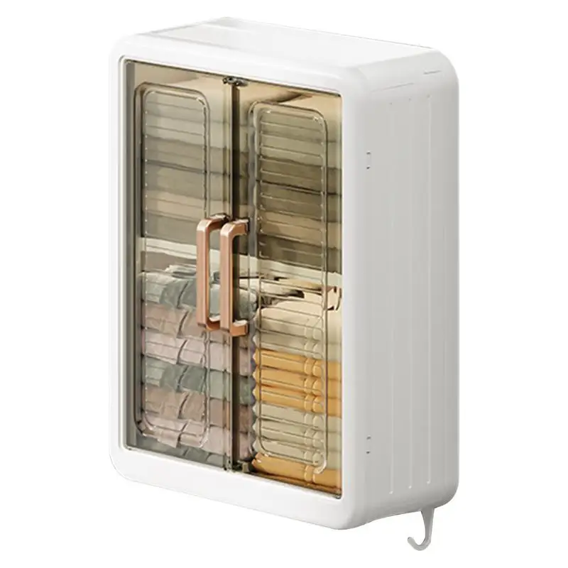 

Стеллаж для приправ для ванной комнаты, полка для хранения с дверью, держатель для банок и кладовой, полка, органайзер с двумя дверцами для