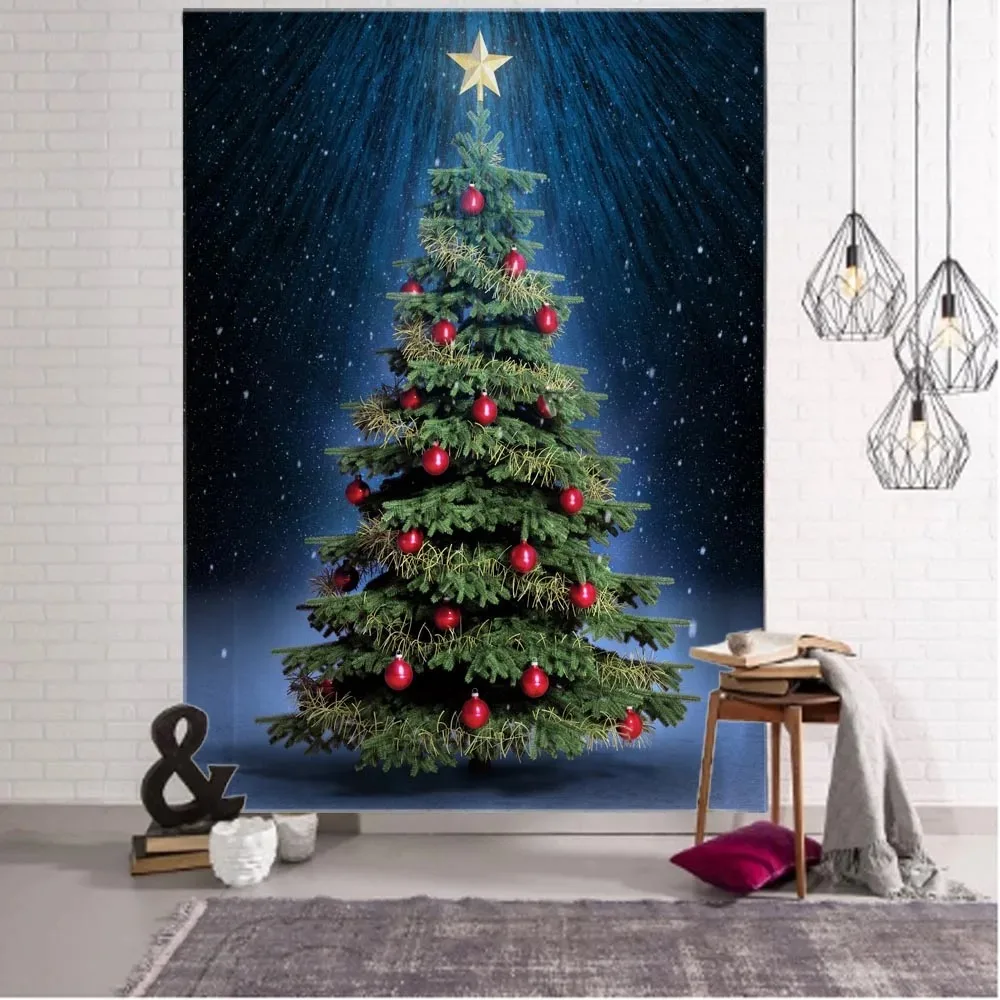 Christmas tree Wall Hanging Tapestry Home Decoration