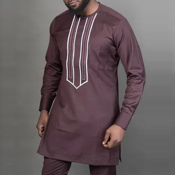 Alternative view of Segun Long Sleeve Embroidered Dashiki Outfit