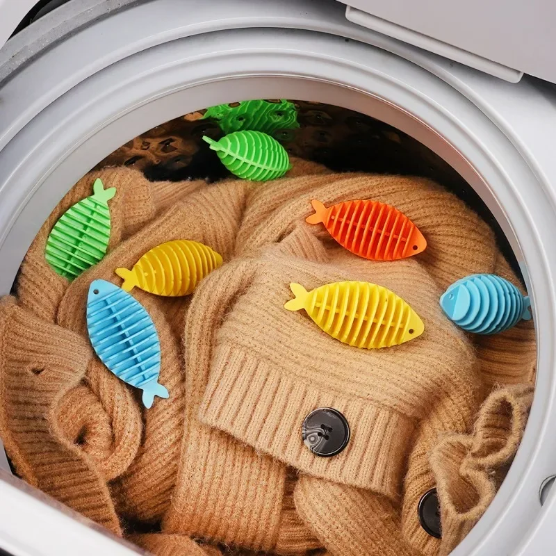 Laundry Ball Anti-Winding Reusable Drying Pet Hair Remover Household Clothes Washing Machine Cleaning Tool