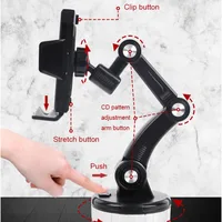 Suction-Cup Type Car Phone Holder Adjustable Car Phone Mount Dashboard Car Mount With Silicon Sucker - Image 5