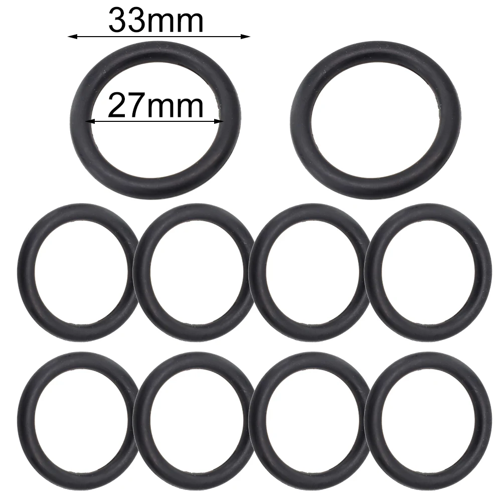 

O-Ring Seal Gasket Bike Rubber Ring 10PCS Bicycle For MTB Road Bike High Pressure Air Pump Horizontal High Quality