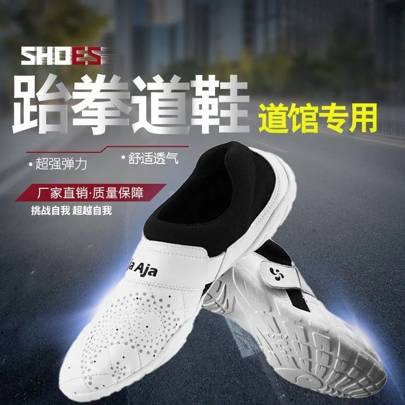 New Luxury Mens Martial Arts Training Shoe Top Quality Unisex Taekwondo Shoe Brand Baby Girl Professional Taekwondo Coach