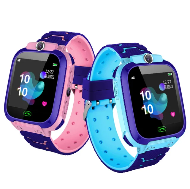 Kids Smart Watch 2022 New SOS Smartwatch For Children Sim Card LBS Location Photo Waterproof Gift For Boys and Girls IOS Android 1