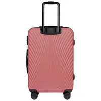 Wings SWAN - Ensemble de 4 valises rose sale, ensemble de voyage sur roulettes, valises rigides roses (cabine, moyenne, grande, XL) 4