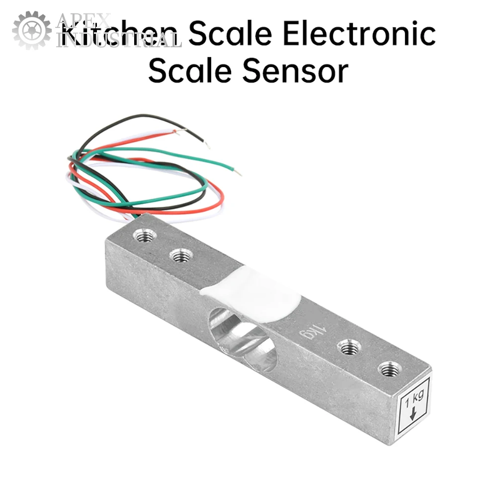 Aluminum Alloy Load Cell Weight Pressure Sensor for Electronic Scales - Available in Multiple Load Capacities (1-10KG)