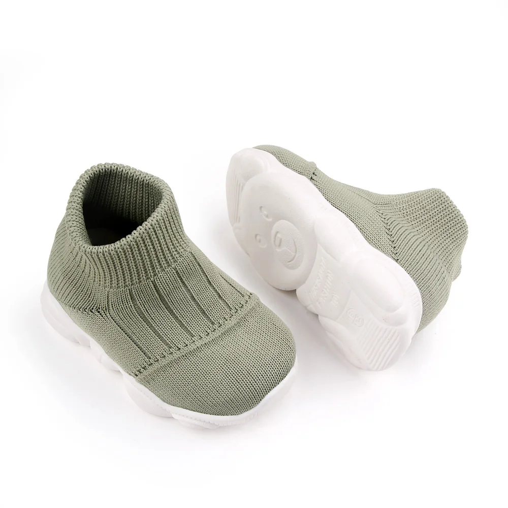 Baby Shoes Sock Shoes 6-12-18 Months Baby Boys and Girls Rubber Sole Soft Cotton Spring and Autumn 2023 New Fashion Shoes 2