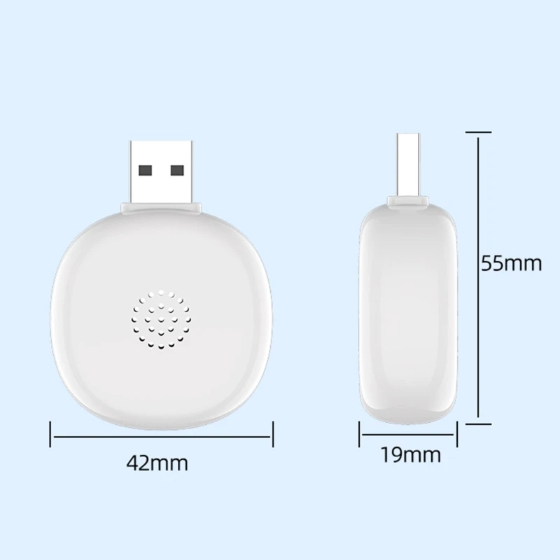 USB Ultrasonic Repeller Roaches Bed Mouse Rodent-Mosquito-Repeller 360&deg;-Efficient Controls Repellers
