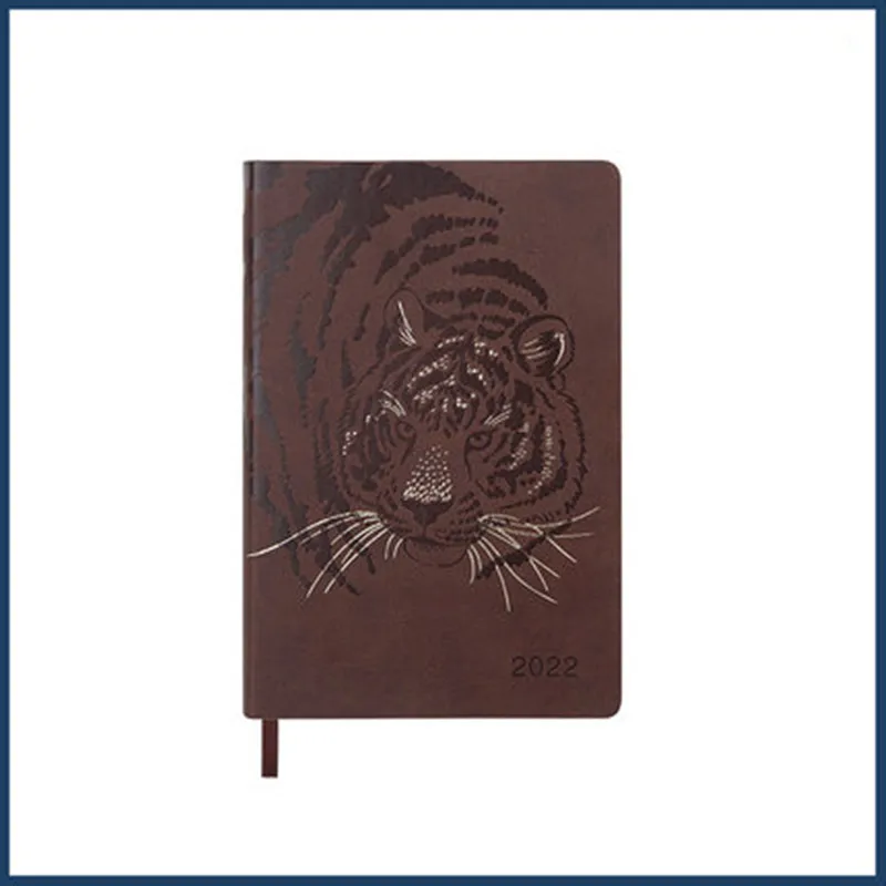 New Calendar Plan schedule book Tiger year notebook students Learning portable management notepad School Office Supplies