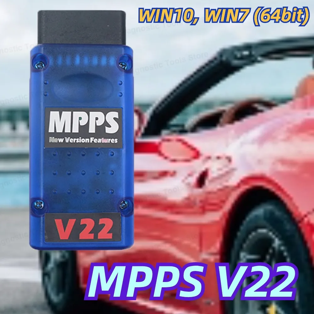 

2024 Newest MPPS V22 ECU Chip Tuning Tool For EDC15 EDC16 EDC17 Inkl Checksum Unlock Mpps 22 ECU Flasher Support Multi-Language