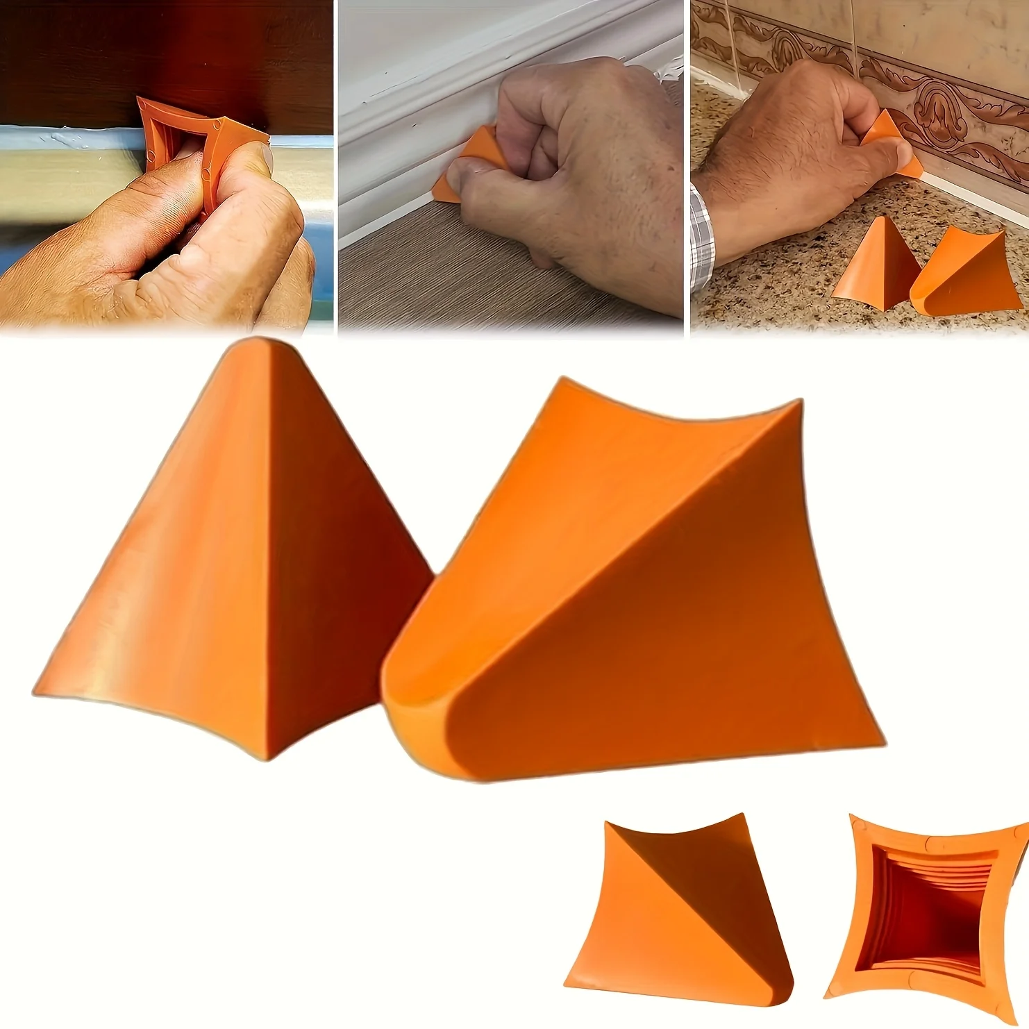 Silicone Caulking Tool Reusable Caulk Finishing Tool Caulk Smoothing Tool Caulking Applicator for Tile Window Grout Edge Removal