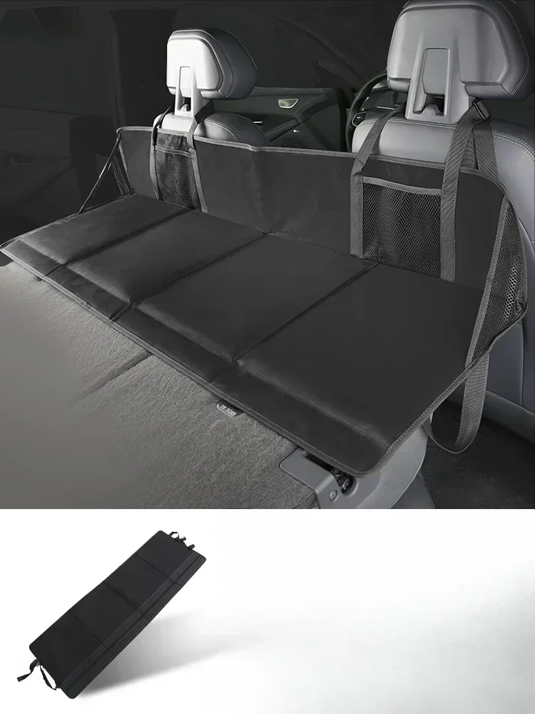 For Changan Deepal S07 Car Inflatable-Free Folding Mattress Convertible Seat Black Back Sleeping Bed Ttavel Camping Accessories