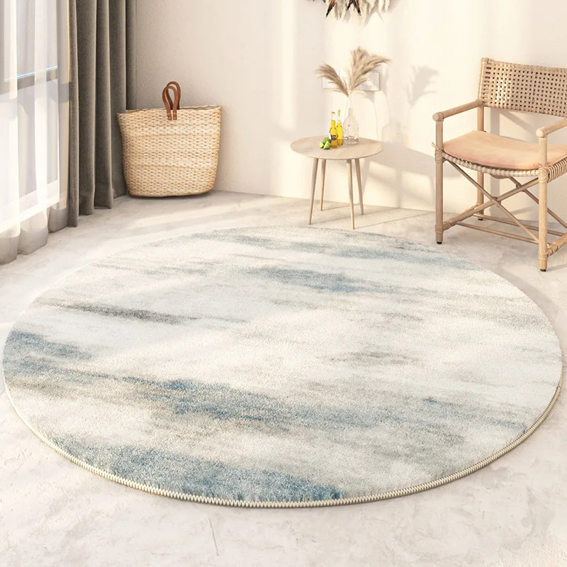 thumbnail image 1 of Alfombras redondas geométricas artísticas para sala de estar, dormitorio, alfombras para sala de estar, sofá, mesita de noche, alfombras de juego para niños, alfombra suave y esponjosa para silla, 1 of 5