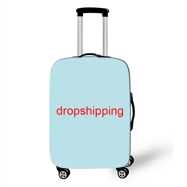 Customize Your Image / Name / Logo Luggage Cover Travel Accessories Elastic  Suitcase Protective Covers Anti-dust Case Cover - Luggage Cover - AliExpress