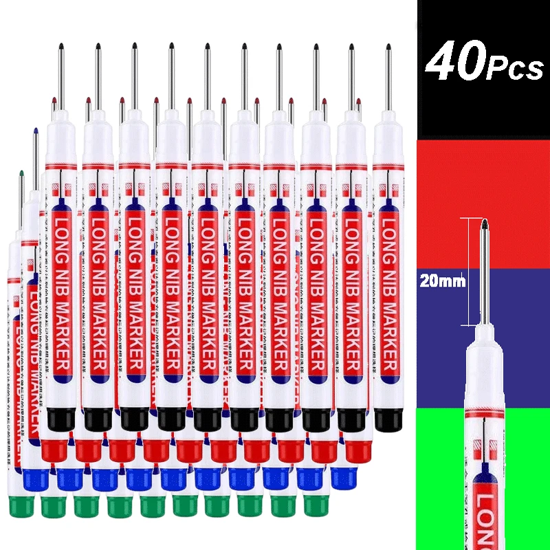 Waterproof Long Head Markers 5