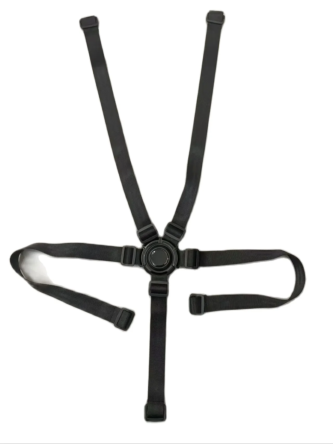 Adjustable 5 Point Harness is suitable for most types of strollers, pushchair, high chairs, pram,car baby safety seats, buggy