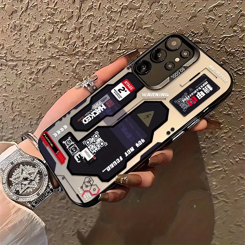 Hacker Creative Mecha Phone Case - Sleek and Durable Design