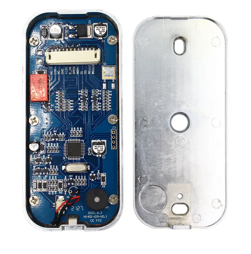 12V Standalone Metal Access Control Keypad Outdoor Waterproof IP68 Zinc 2000 Use