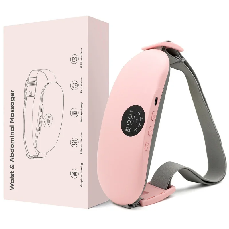 Portable Heating Pad Menstrual Heating Warm Palace Treasure Abdominal Bag Belt Period Relief Thermal Massager Belly Warm Palace